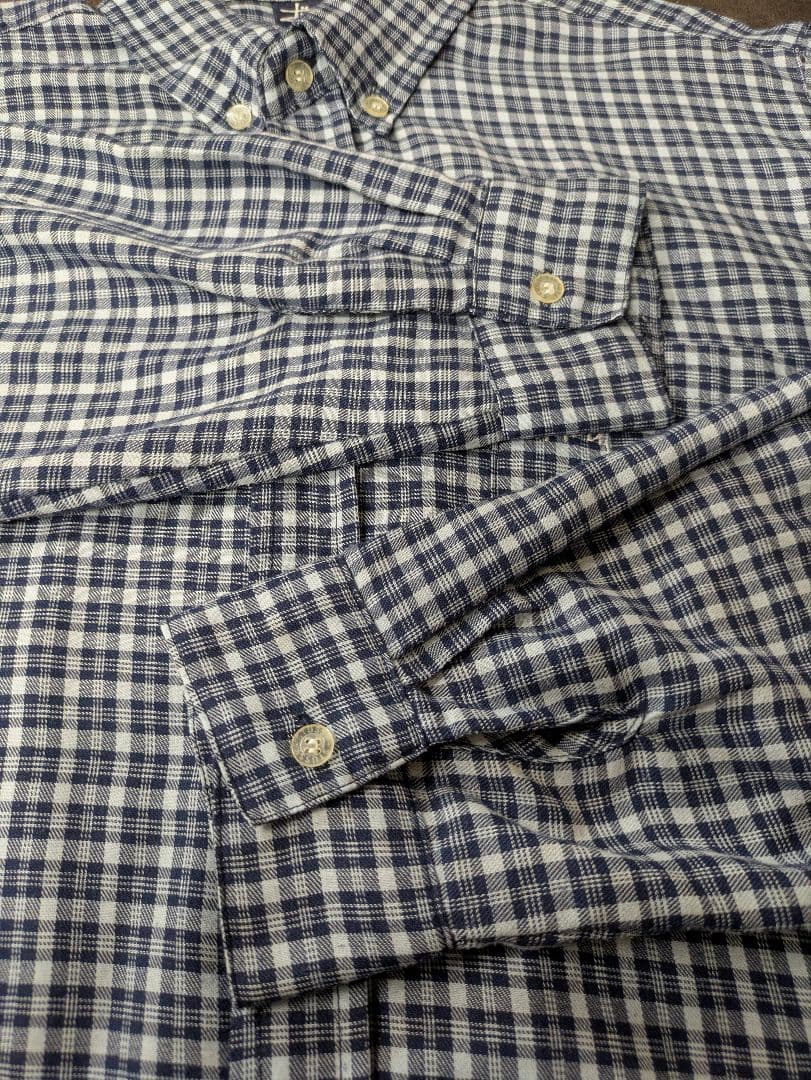 激熱 90s 紺タグ STUSSY ステューシー 刺繍 ボタンダウンシャツ M