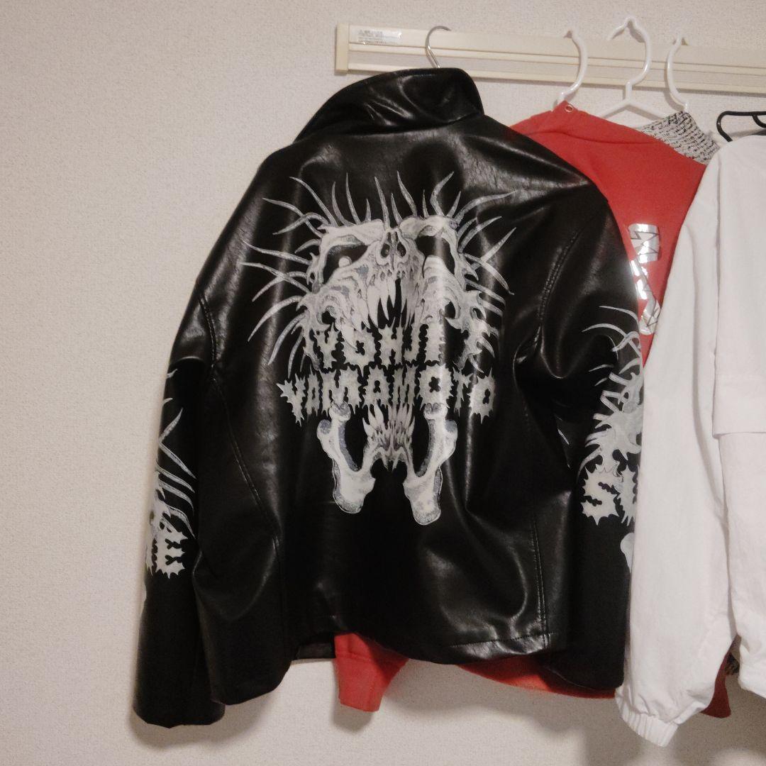 Yohji Yamamoto x Supreme 黒レザージャケット S