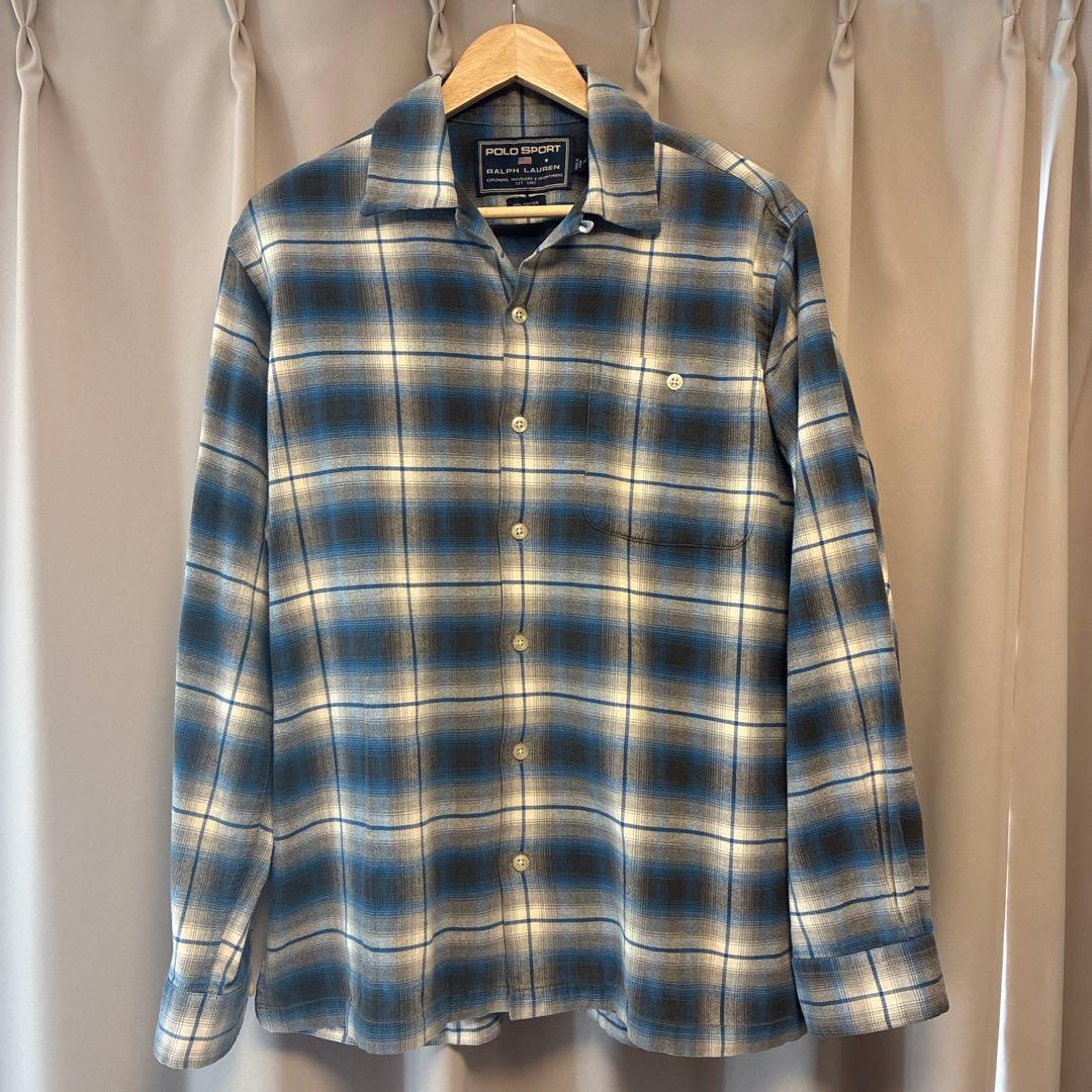 大青むつこPOLO SPORT RALPH LAUREN 長袖ネルシャツ 大青むつこPOLO SPORT RALPH LAUREN 長袖ネルシャツ 楽天市場
