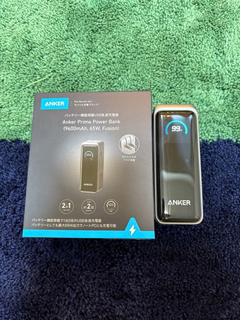 スマホアクセサリー AnkerPrimePowerBank(9600mAh,65W,Fusion)