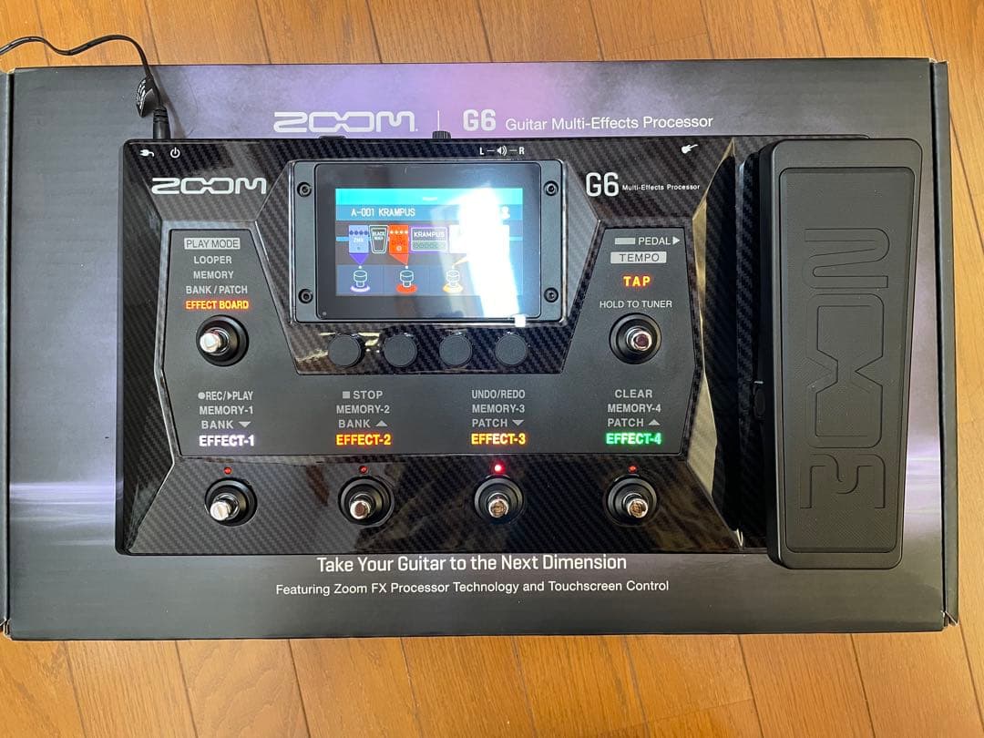 美品　ZOOM G6 マルチエフェクター