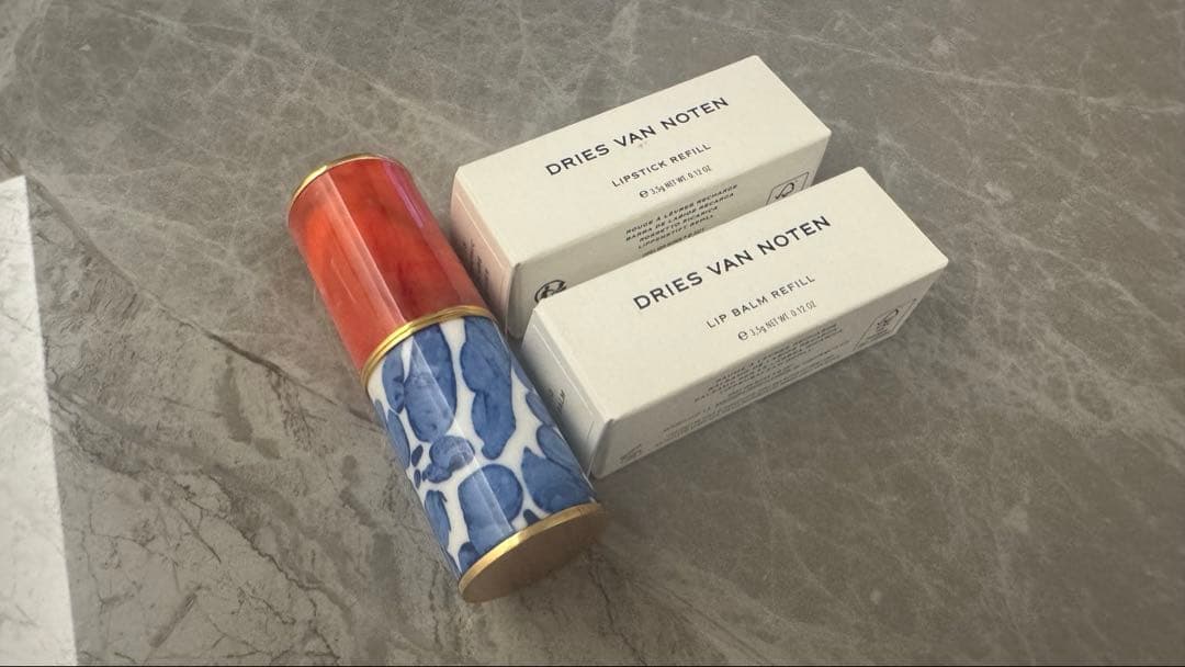 DRIES VAN NOTEN ドリスヴァンノッテン 口紅3点セット Dries Van Noten Beauty ドリス リップスティック ケース セット