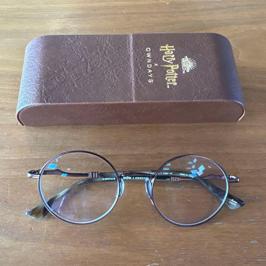 ハリー・ポッター ラウンドメガネ ブラウン