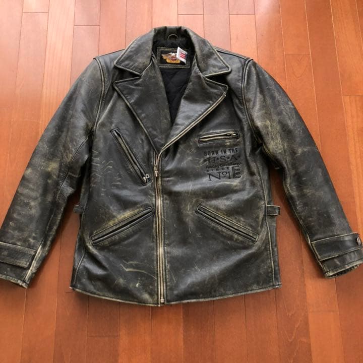 ヴィンテージ】ハーレーダビッドソン ライダースジャケット 革ジャン