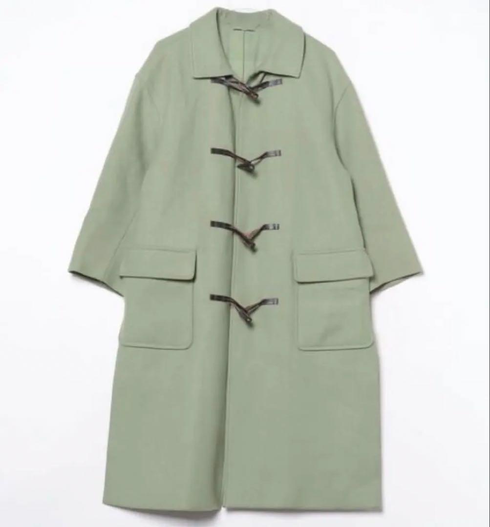 Mila Owenロングダッフル　コート　グリーン