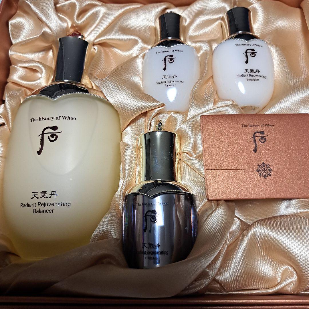 The history of Whoo Cheongidan 4点セット