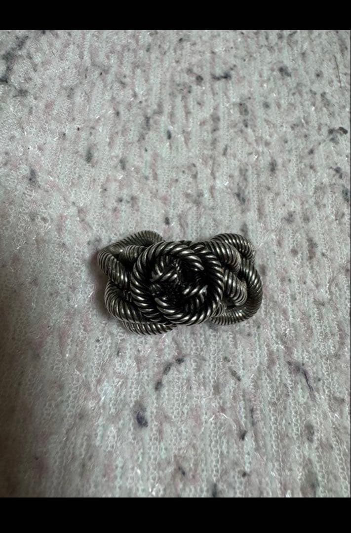 GUCCI GGワイヤーリング　ゴルメットリング