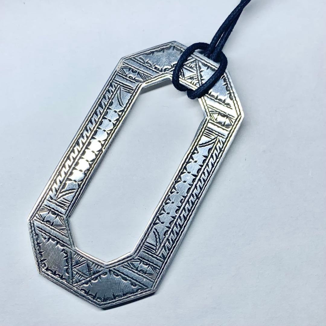 希少 ADAWAT'N TUAREG ネックレス ボタム スンスルト シルバー