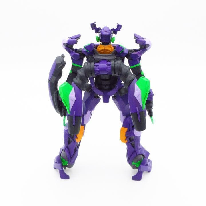 HG GQuuuuuuX ジークアクス エヴァ初号機 全塗装 完成品 ガンプラ