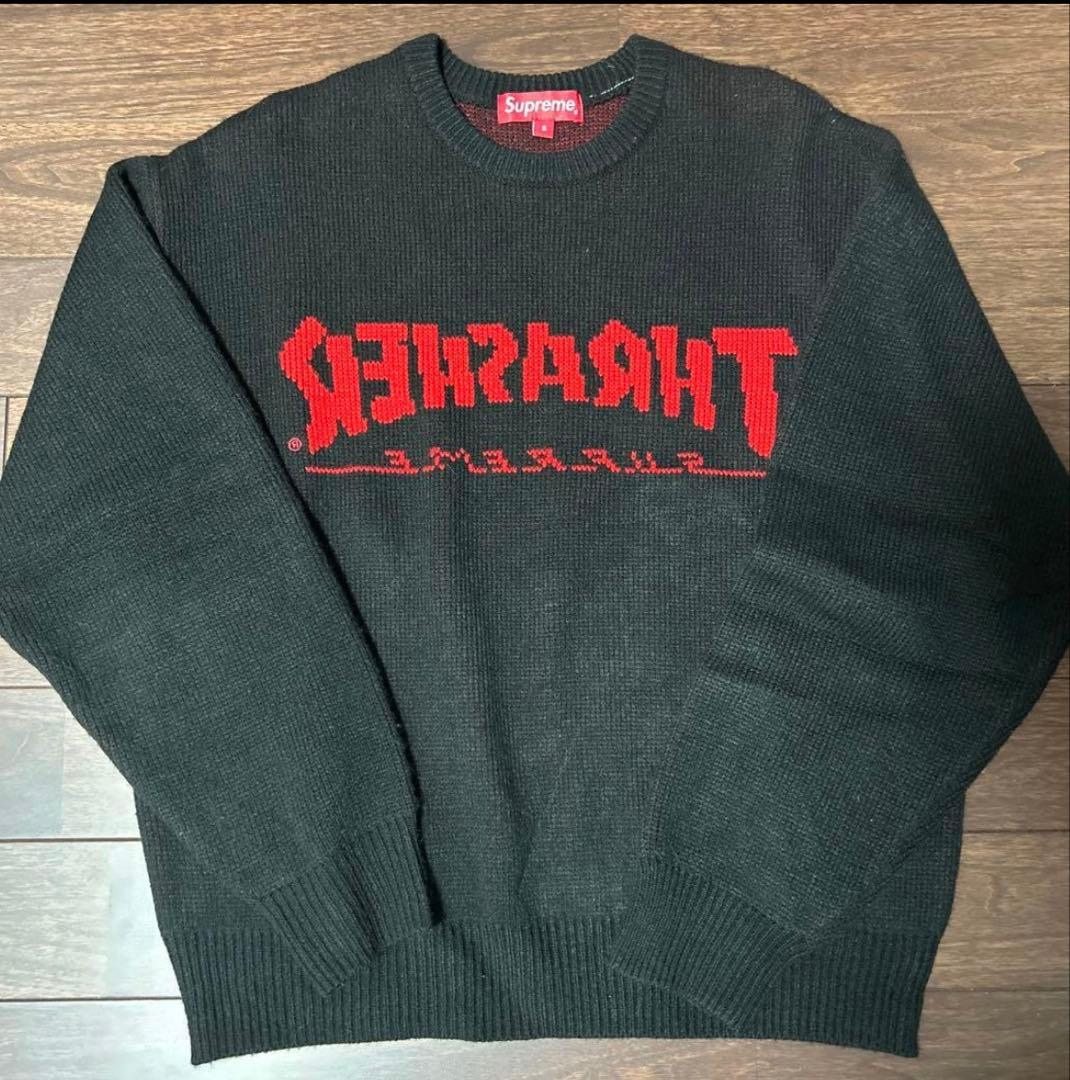 トップス supreme thrasher sweater Supreme Thrasher Sweater Green FW21 Size M BRAND NEW | eBay