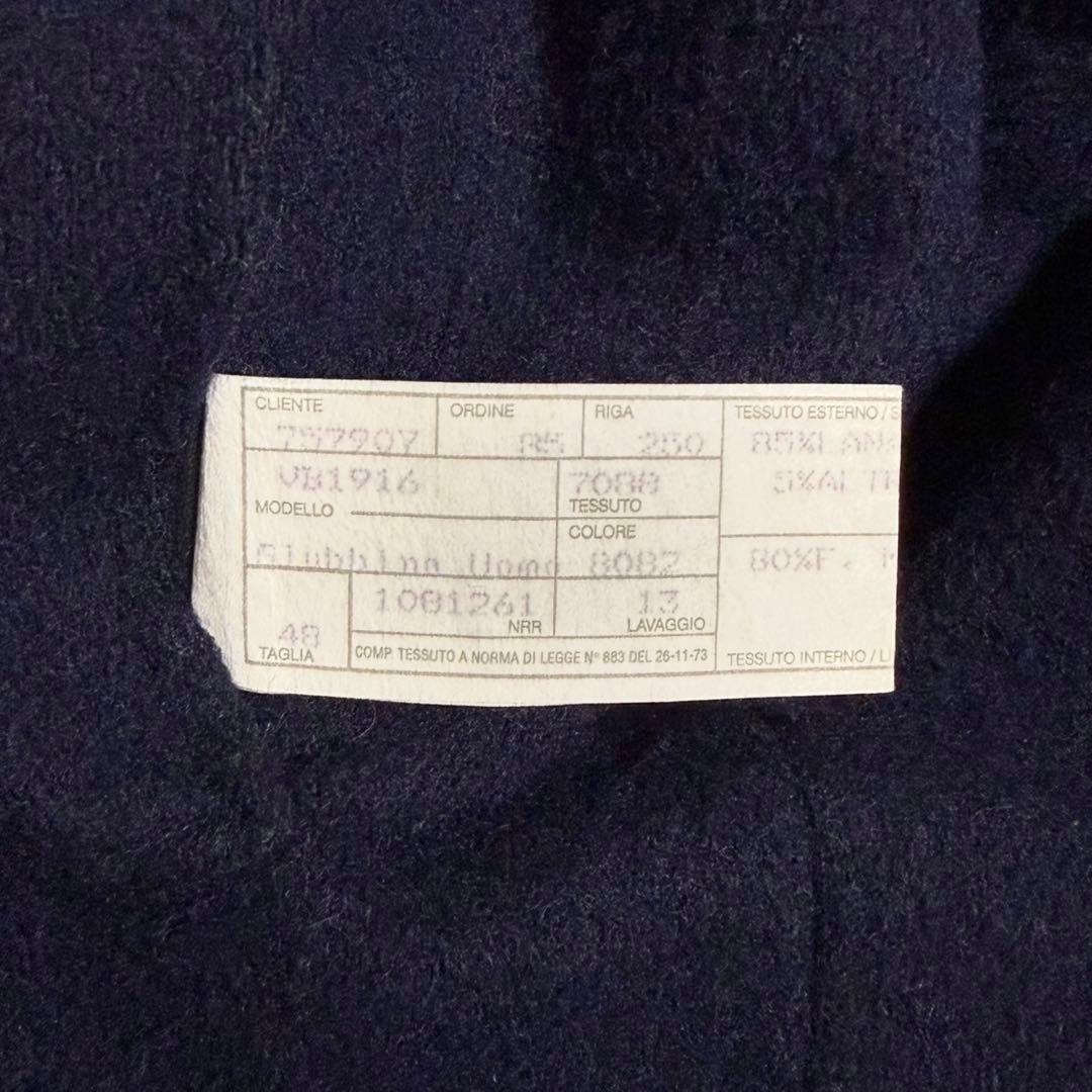 希少 90s エンポリオアルマーニ ウール ボア ボンバージャケット 短丈