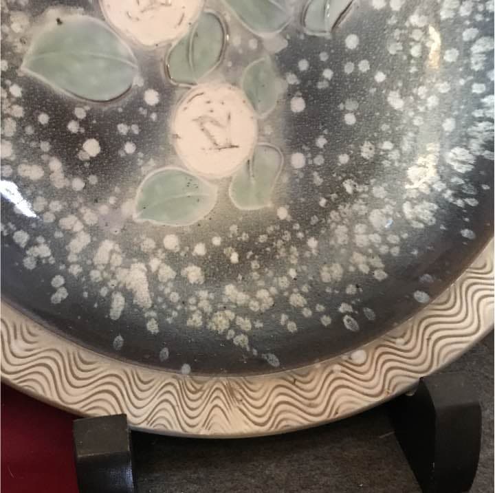 小石原焼大皿20万円を