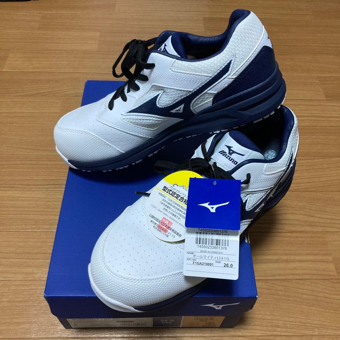 [新品] ミズノ26cm安全靴