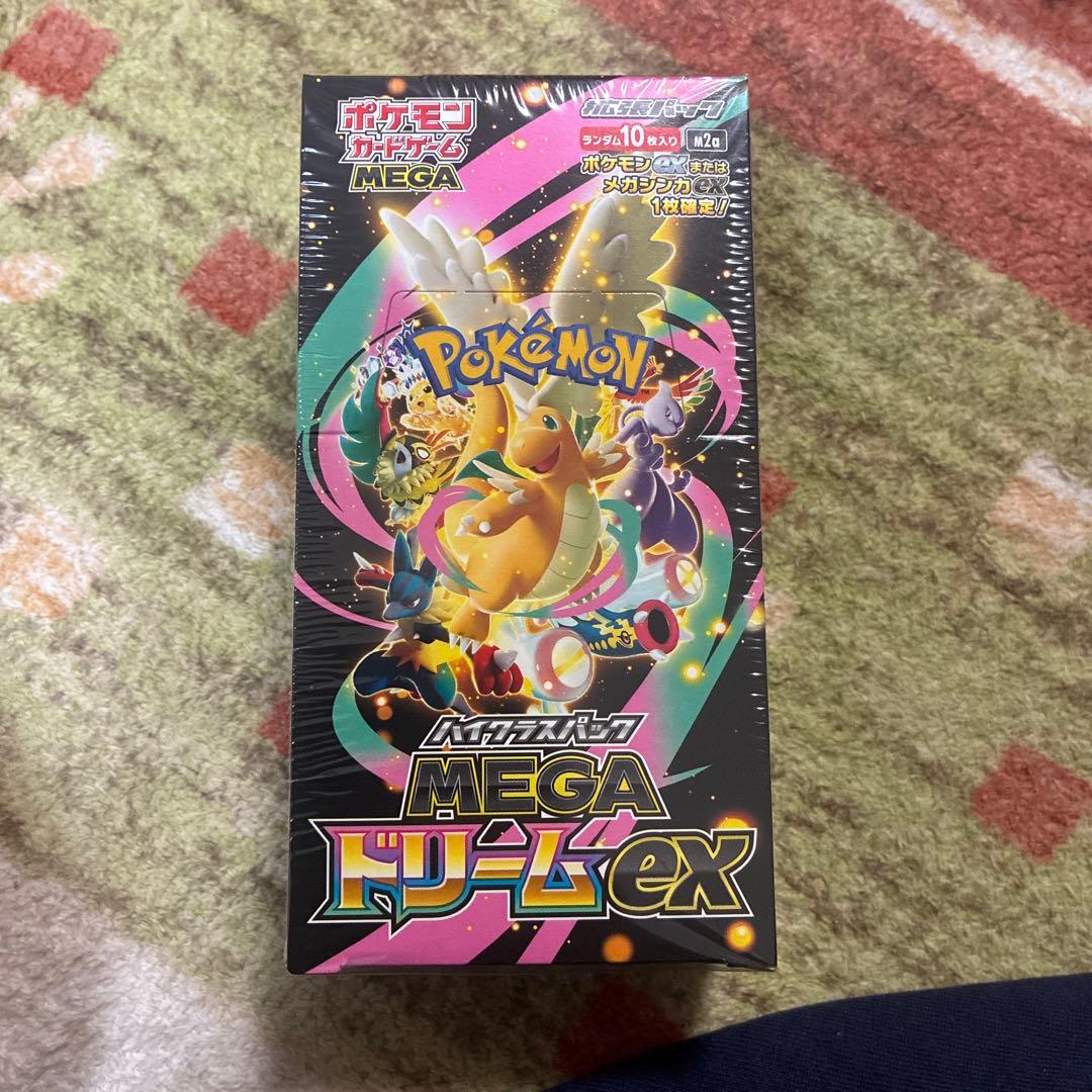 ポケモンカード　MEGAドリームex　1box シュリンク付き