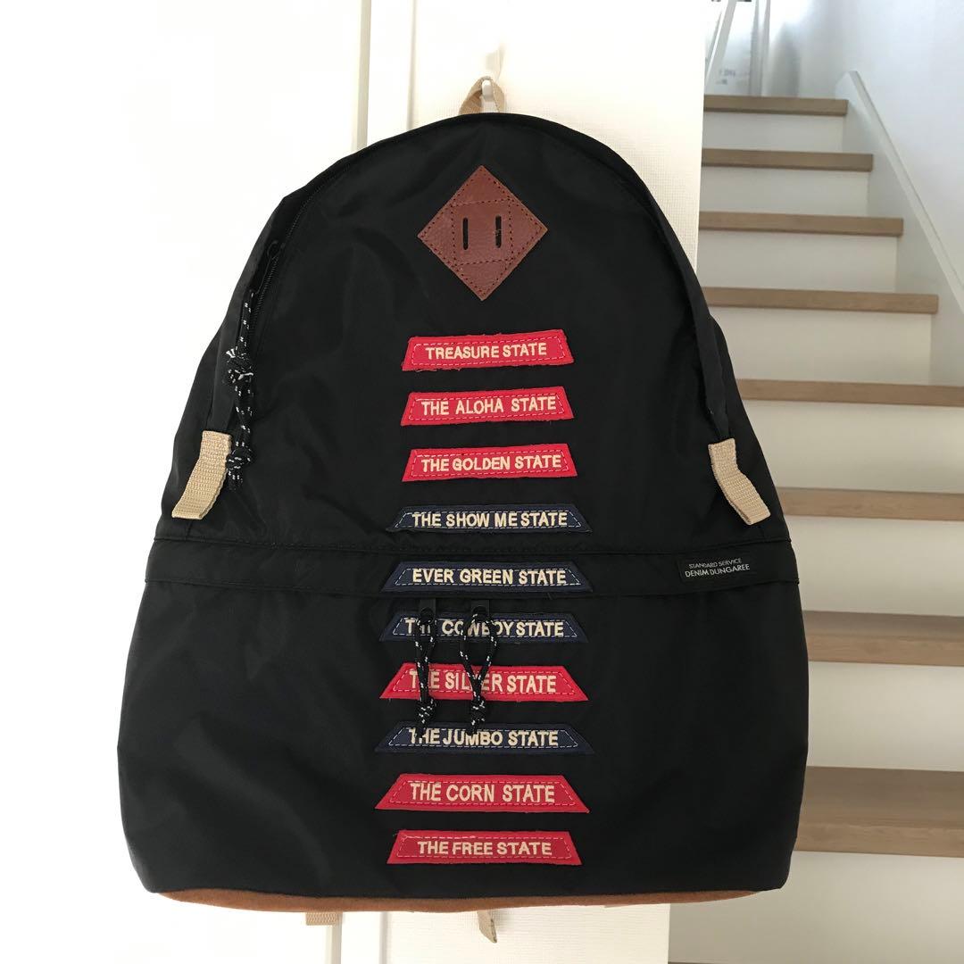 デニム＆ダンガリー ワッペンデイパック（M） 新品未使用 DENIM DUNGAREE（デニムアンドダンガリー） かばん 