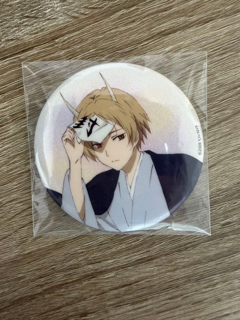 夏目友人帳 キラキラ缶バッジ 限定品 夏目貴志 D - メルカリ