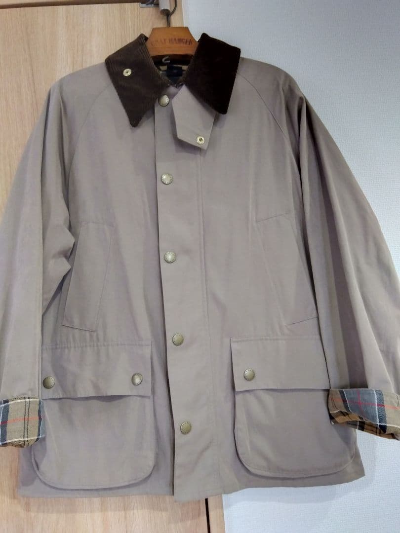 Barbour　ビデイル　グレー