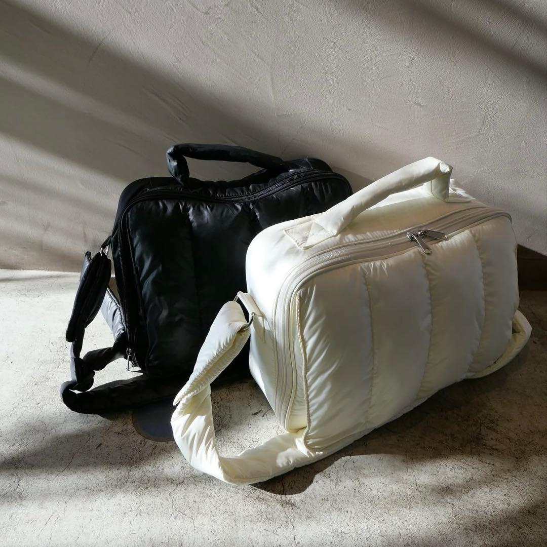 Calinのキルティングマザーズポーチバッグ