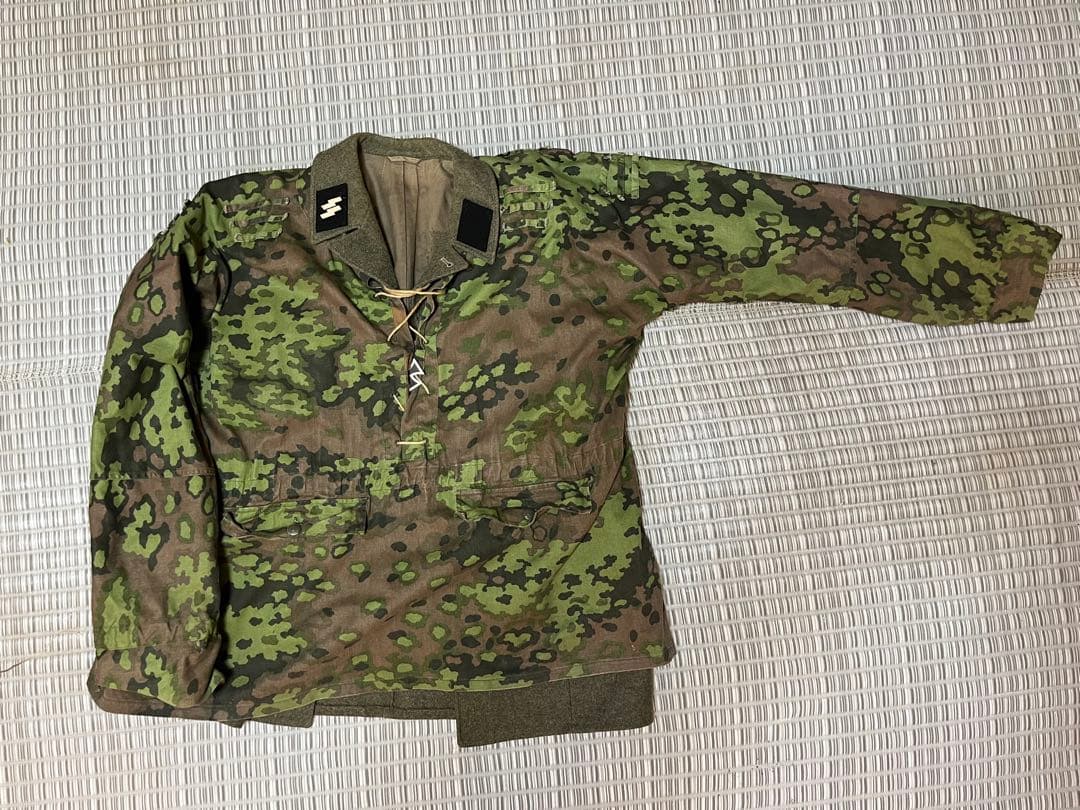 ドイツ軍 武装親衛隊 迷彩スモック&SS野戦服