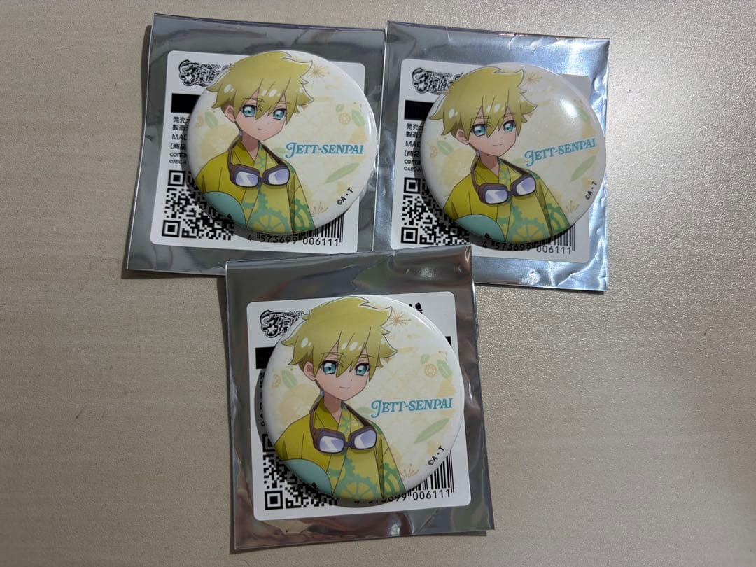 ジェット先輩 極楽湯 缶バッジ 名探偵プリキュア - メルカリ