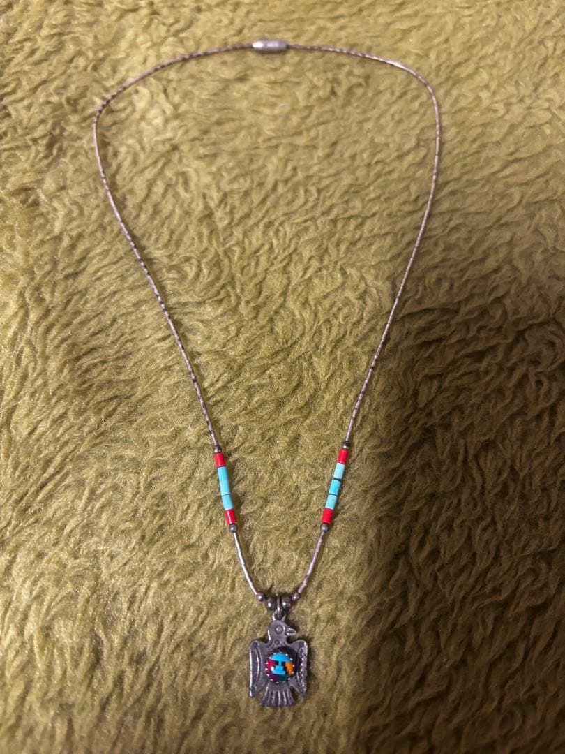 NAVAJO ナバホ族 サンダーバード ネックレス NATIVE INDIAN