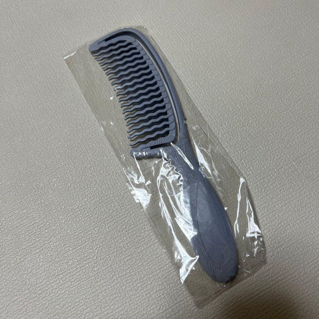 コーム くし レディース 髪の毛 サラサラ 粗め ブラシ ウェーブ