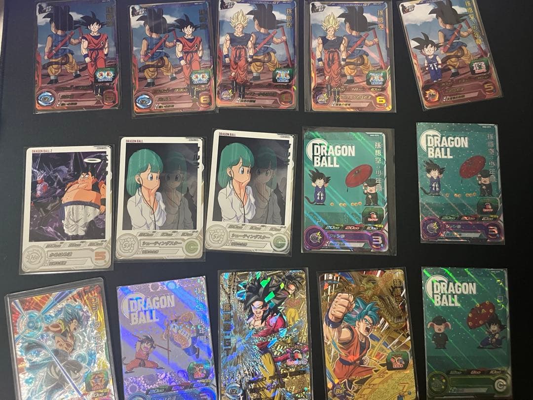 ドラゴンボールヒーローズ 引退品 DA Ur 13th ゴクウ 未開封 ブルマ