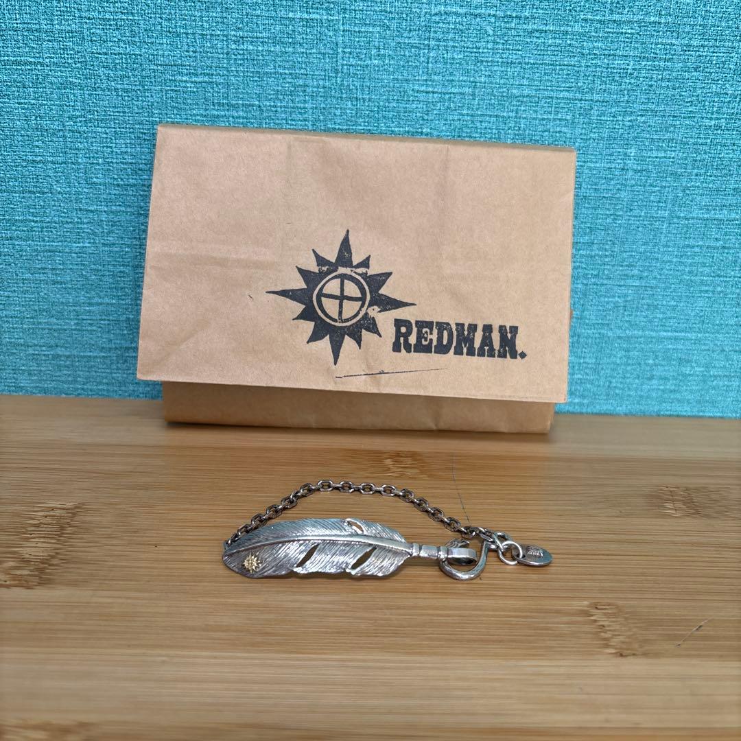 REDMAN 大フェザーチェーンブレスレット（左向き） 小フェザー(左向き) | REDMAN.