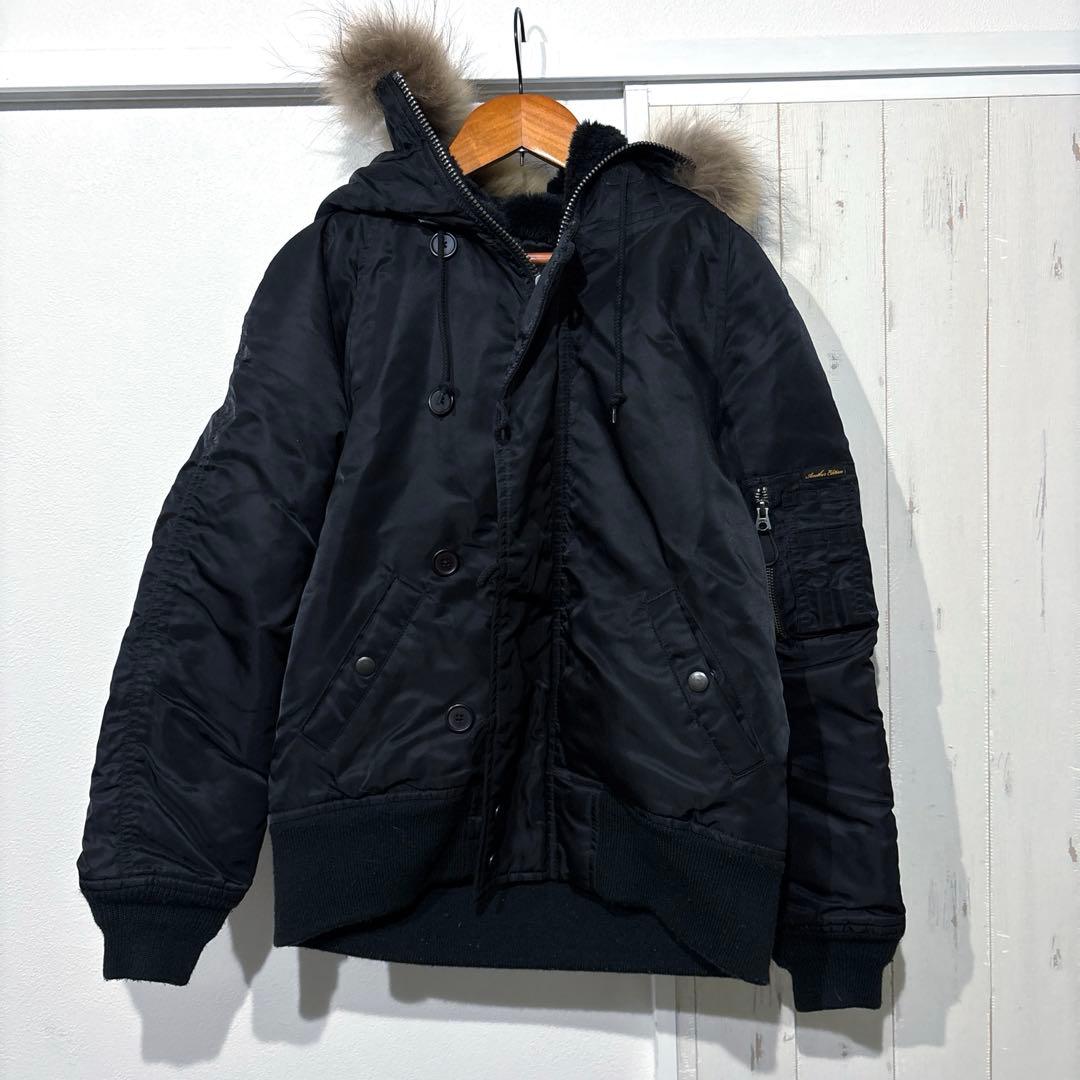 送料込み！AVIREX 別注 N2B フライトジャケット サイズS