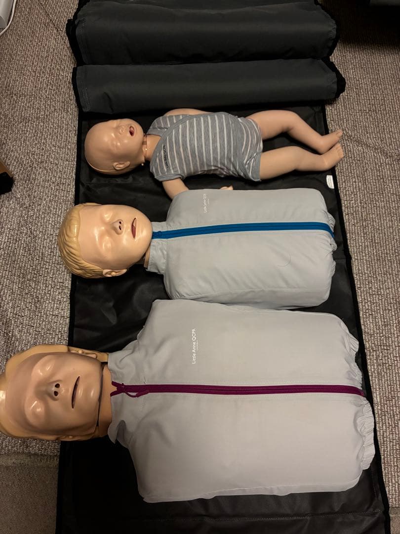 値下げ　レールダル社製CPRトレーニングマネキン　リトルファミリーQCPRパック