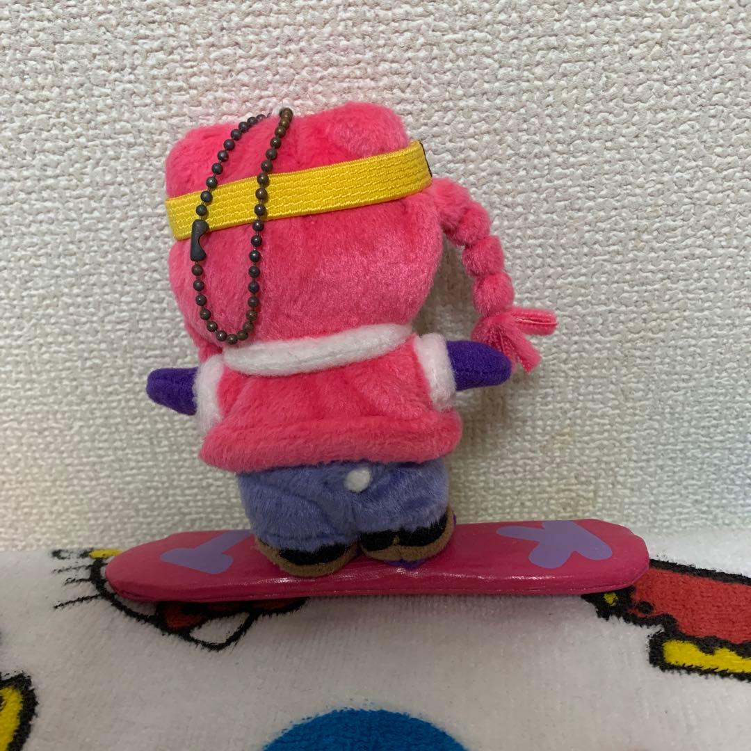 レア】SANRIO ハローキティ スノーボード ぬいぐるみ ボールチェーン