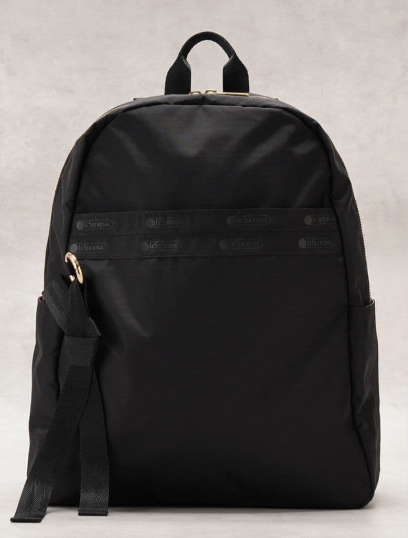 【美品】LeSportsac LANVIN en bleu ブラックリュック