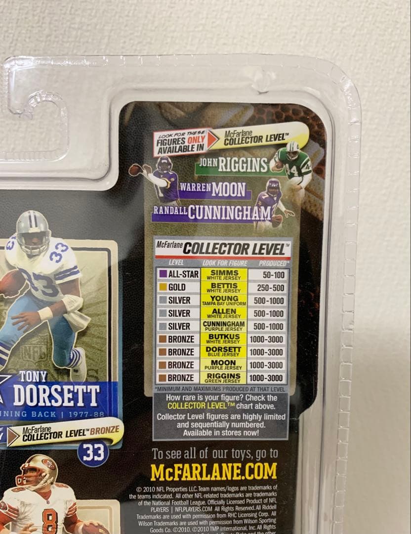 Mcfarlane マクファーレン NFLフィギュア ジョン・リギンズ（レア