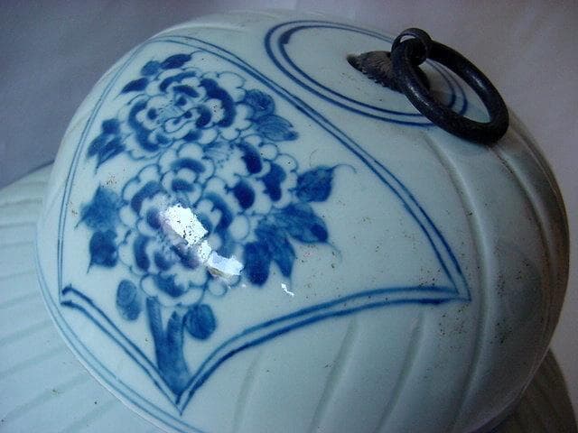 骨董☆中国 陶器 巨大 蓋付 宮廷貢品壷☆処分大幅再値下げ！