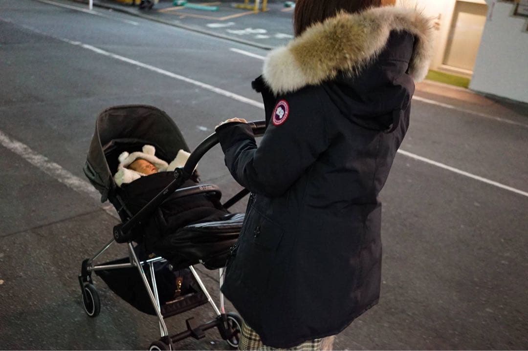 マキティ様専用CANADA GOOSE ブロンテパーカー ネイビー - メルカリ