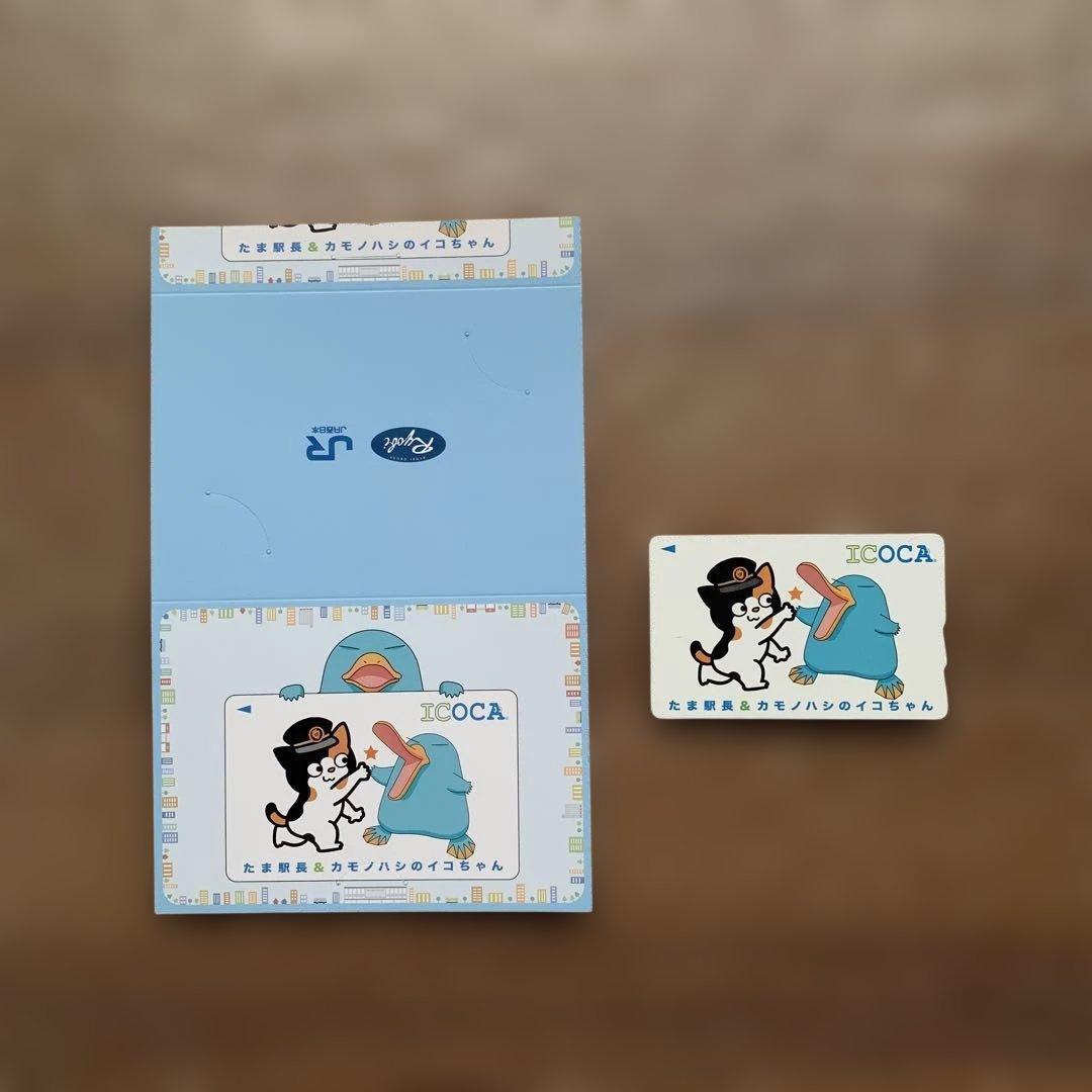 ミ*ホ様 たま駅長&カモノハシのイコちゃんICOCA イコカ