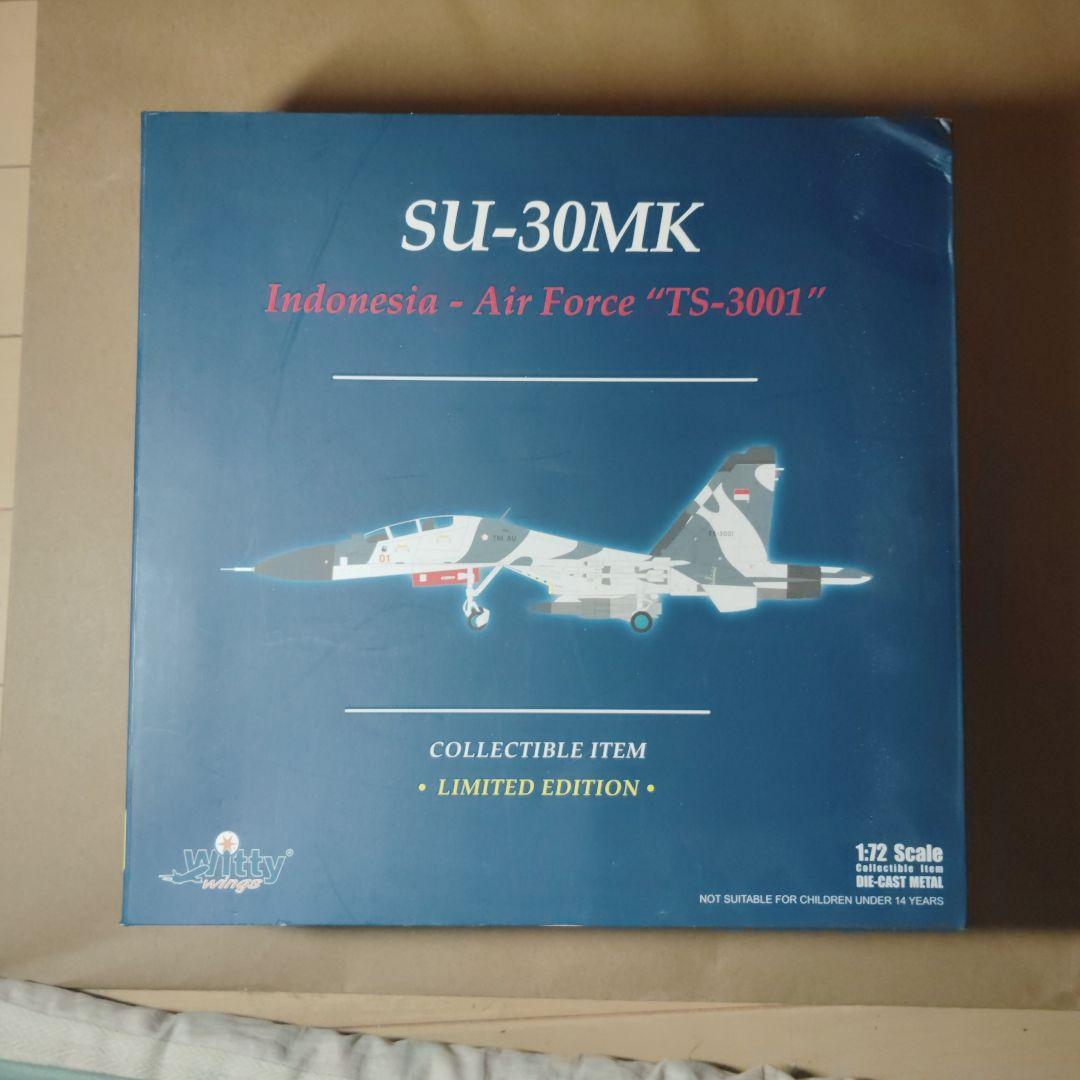 SU-30MK インドネシア空軍 限定版 1/72 JCW 1/72 (ダイキャスト製) SU-30MKI インド空軍 24th Sqn 