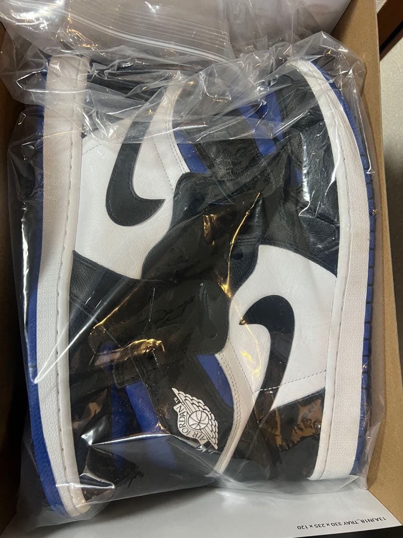 エアジョーダン ハイカットスニーカー ブラック/ブルー