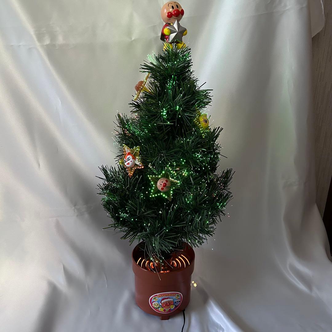 アンパンマン キラキラファイバーツリー クリスマスツリー - メルカリ