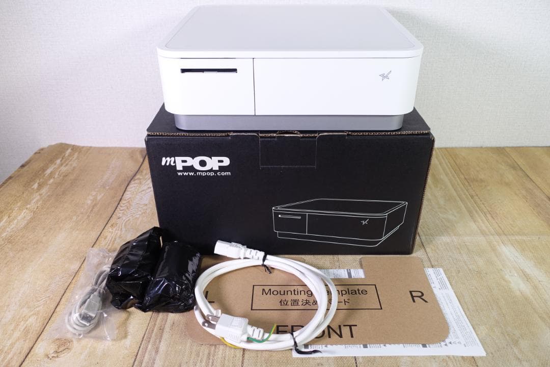 スター精密 キャッシュドロア一体型レシートプリンター POP10-WHT-JP