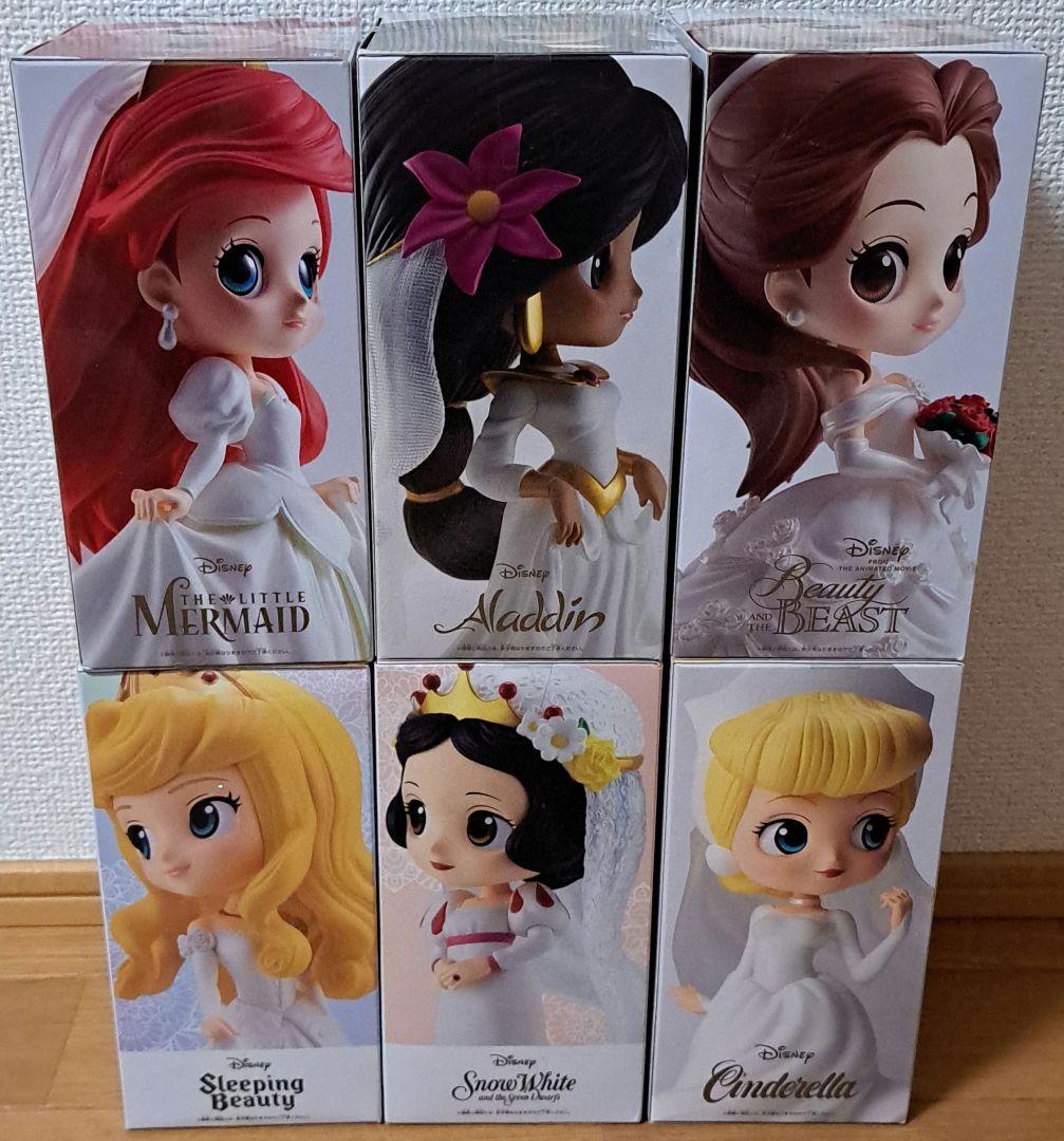 ディズニー Disney フィギュア Qposket アリエル ベル シンデレラ