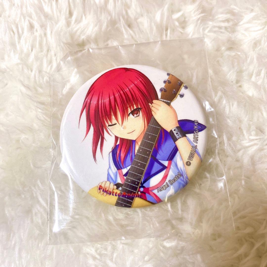 Angel Beats! 公式 グッズ 缶バッジ エンジェルビーツ 岩沢まさみ