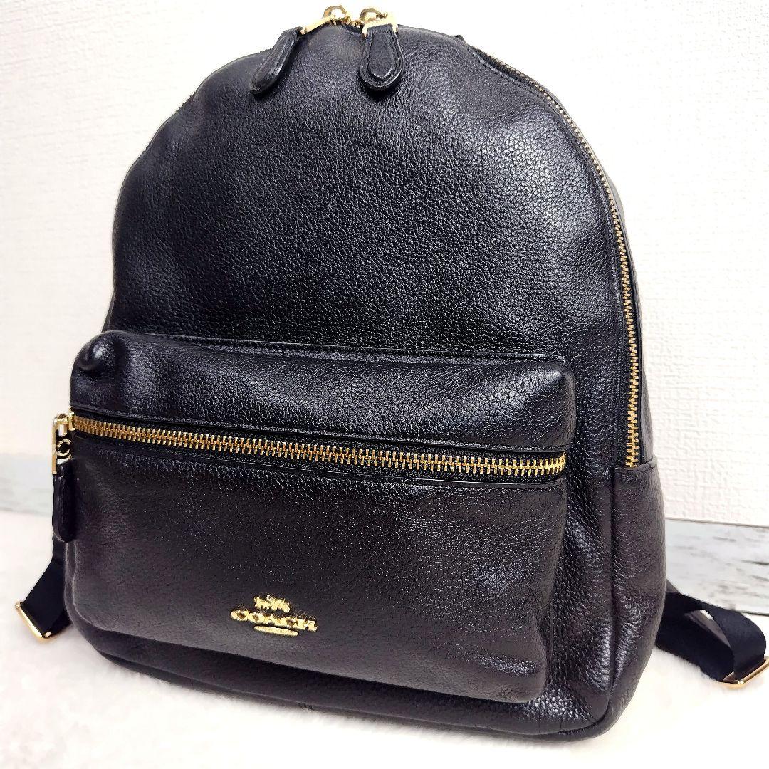 ✨美品✨COACH コーチ　リュック　バックパック F30550 ブラック