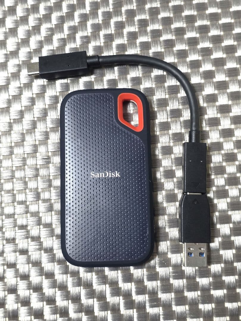 外付けハードディスク・ドライブ SANDISK Extreme Portable SSD 500GB