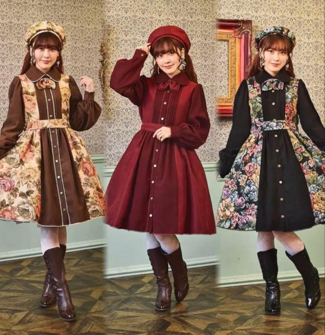 S○新品タグ付 クラロリ くる実 ノエル・ド・メモワール ワンピース