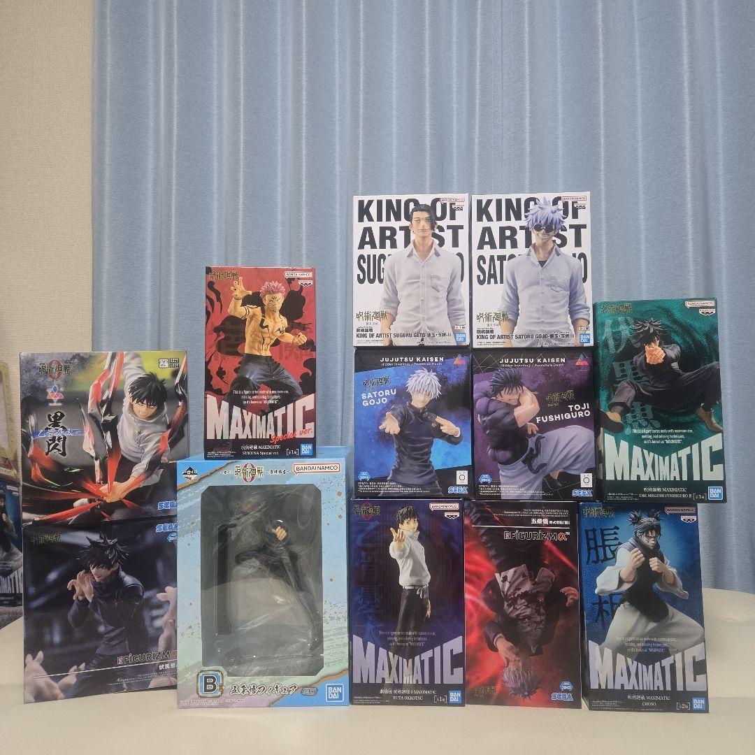 呪術廻戦 フィギュア12セット - メルカリ