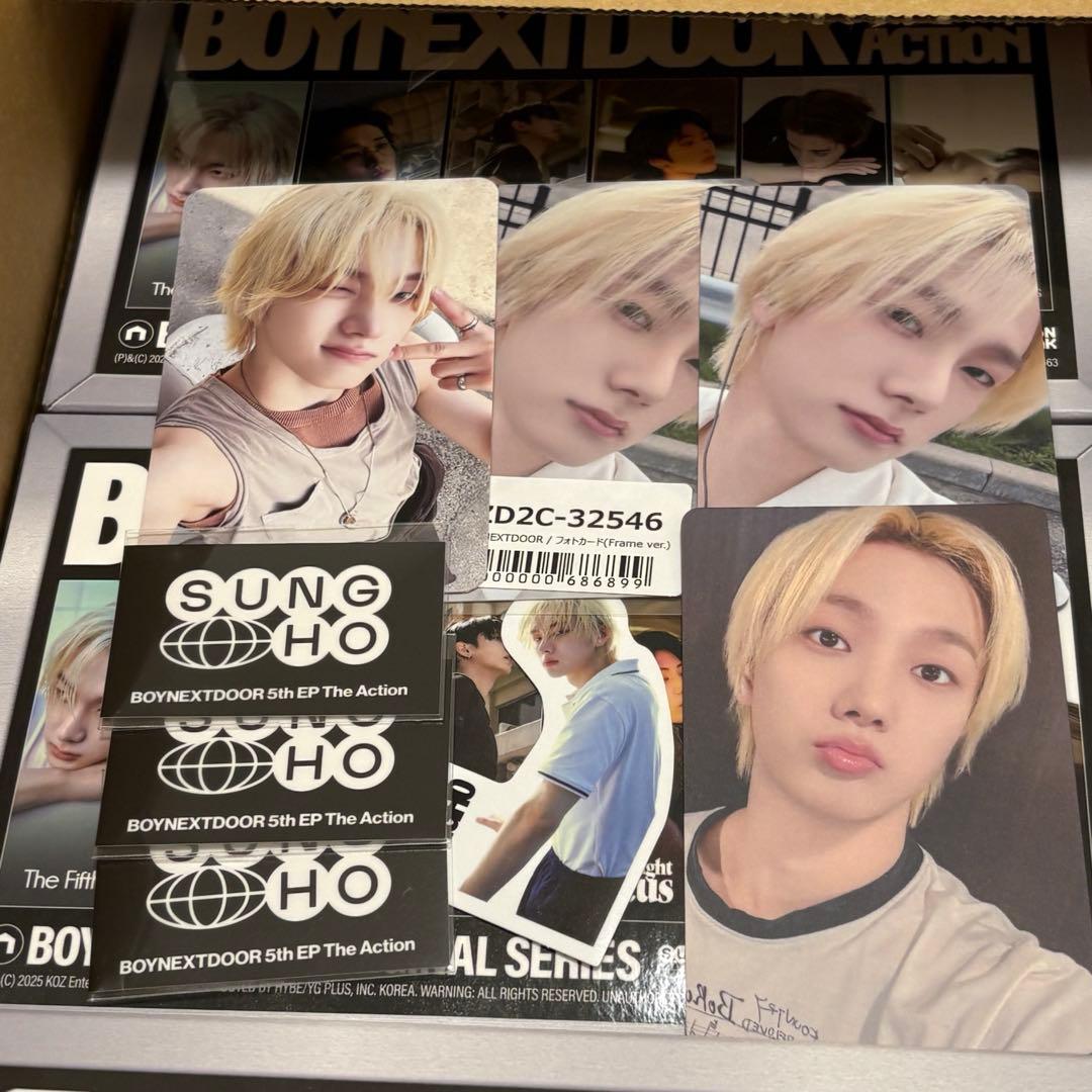 ボネクド boynextdoor トレカ ユニバ 特典 Play ver ソンホ - メルカリ