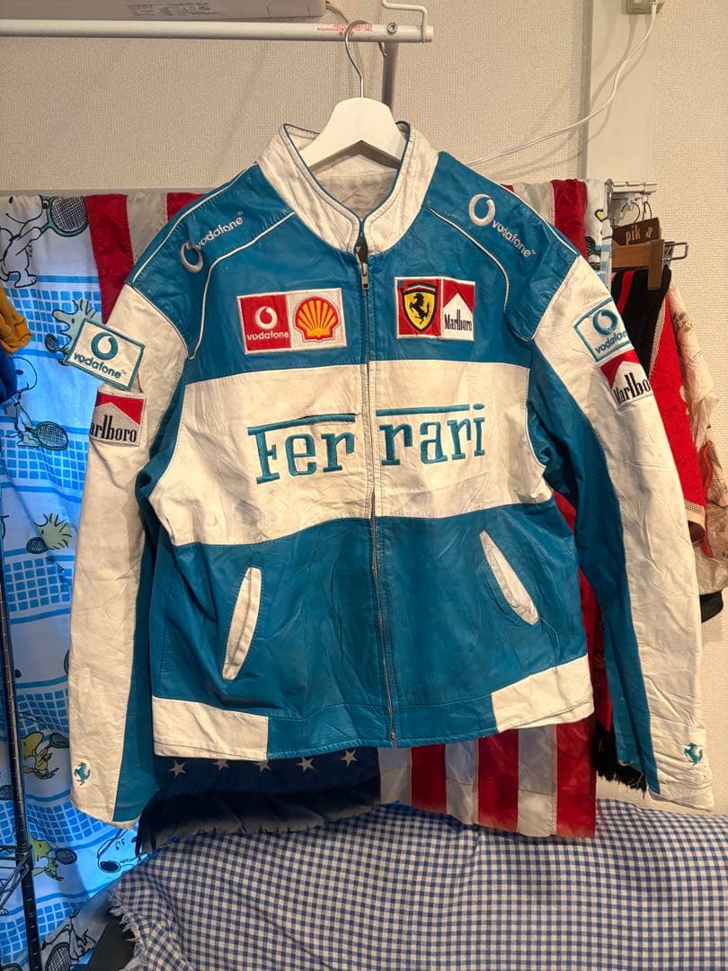 Ferrari 刺繍 レーシングジャケット