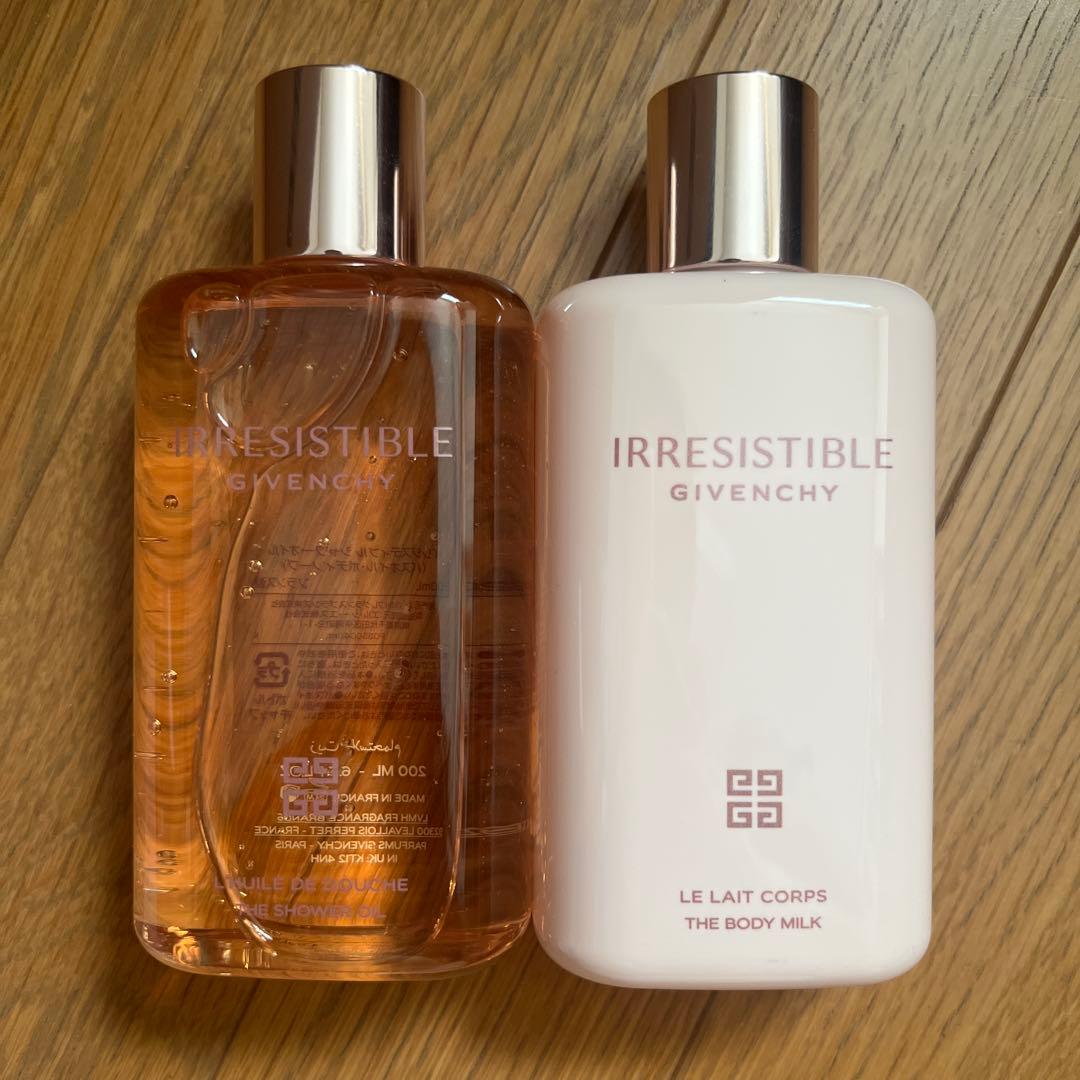 Irresistible Givenchy シャワーオイル＆ボディミルクセット