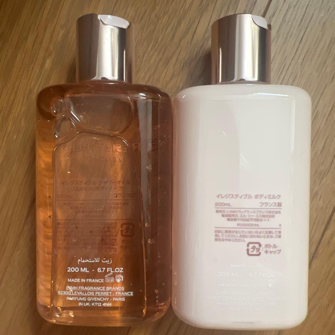 Irresistible Givenchy シャワーオイル＆ボディミルクセット